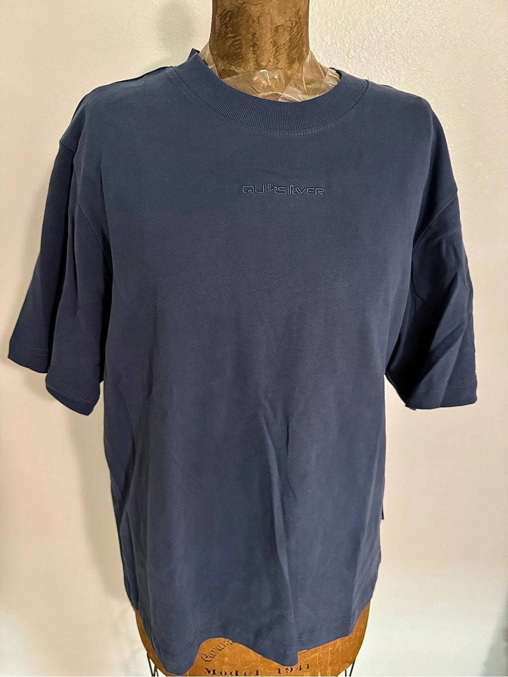 NWT Quiksilver DryFlight Oversized Fit T-Shirt Blue Small